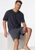 Schiesser heren pyjama, korte mouwen, V-hals - Pyjama set Productafbeelding-voorbeeld 14
