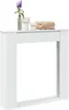 vidaXL Obostavba krbu biela 100x20x100 cm materiál na báze Náhľad obrázku produktu 2