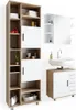 Badmöbel-Set Vicco Ilias Sonoma 3 Teile, mit Hochschrank, Produktbild-Vorschau 8