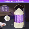 Zabiják hmyzu Elektrická LED lampa na komáry 2 v 1 360° Náhled obrázku produktu 3