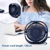 USB Ventilator,Tischventilator(Blau)360° verstellbar,3 Produktbild-Vorschau 4