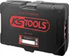 A black tool case with red branding. Podgląd zdjęcia produktu