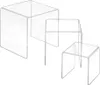3er Set Dekobrücke aus Acrylglas Quadratisch - Zeigis® / Produktbild-Vorschau 1