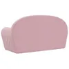 vidaXL Detská 2-miestna pohovka Pink Soft Plush Náhľad obrázku produktu 5