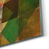 DEQORI Hybrid Leinwand Bild 30x30 cm 'Erdiges Mosaikspiel' Produktbild-Vorschau 5