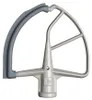 KitchenAid 5KFE7T, Metla, Šedá, Bílá, Kov, Silikon, Náhled obrázku produktu 3