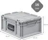 Eurobox NextGen Portable  Germany | wys. x szer. x gł. 18,5 Podgląd zdjęcia produktu 2