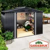 GARDEBRUK® XXL Metall Gerätehaus 5m² mit Fundament Produktbild-Vorschau 5