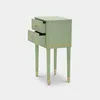 Table De Chevet Camille Green 40 Cm - Pin Et Mdf, Style Voir les images du produit 13