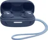 A pair of blue JBL wireless earbuds in their charging case. Náhľad obrázku produktu