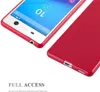 Cadorabo Schutzhülle für Sony Xperia M5 Hülle in Rot TPU Produktbild-Vorschau 4