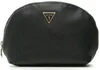 A black cosmetic bag with a Guess logo. Produktbild-Vorschau