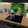 Wallario Herdabdeckplatte aus Glas, Größe 60 x 52 cm Produktbild-Vorschau 3