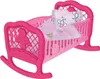 Puppenwiege, Klappbares Kinderbett, Set, Sichere Produktbild-Vorschau 3