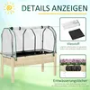 Outsunny Hochbeet Frühbeet mit Gewächshaus, Gemüsebeet mit Produktbild-Vorschau 5