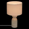Lampe de table avec pied en travertin ERIN, Ø 28 x 47,5 cm Voir les images du produit 4