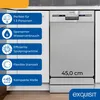 Exquisit Geschirrspüler GSP59309-030E silber | Spülmaschine Produktbild-Vorschau 3