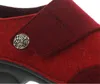 Berkemann Jarla, Damen-Hausschuh, rot Patch, Filz, Klettv., Produktbild-Vorschau 9