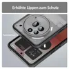 A close-up view of a phone case, highlighting its camera protection feature. Produktbild-Vorschau