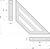 2x sossai Design Regalträger Truss in Weiß 200x200mm Produktbild-Vorschau 5