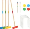Jopassy Krocket Spiel Set für 4 Spieler Outdoor Gartenspiel Produktbild-Vorschau 1