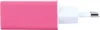 Schwaiger 230V Ladeadapter USB Weiß/Pink Produktbild-Vorschau 1