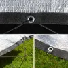 99% Schattennetz 3x4m Alu Sonnensegel Sonnenschutz Netz Produktbild-Vorschau 7