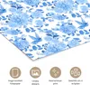 MuchoWow® Poster Blumen - Rosen - Blau - Muster 180x120 cm Produktbild-Vorschau 2