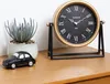Tischuhr LUCA, Ø 21 cm, schwarz Produktbild-Vorschau 3