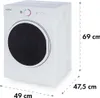 Klarstein Jet Set, sušička bielizne, sušička, 1020 W, , 3 Náhľad obrázku produktu 7