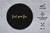 MuchoWow® Mauspad Mousepad Zitate - Feuer - Gold - Schwarz Produktbild-Vorschau 2