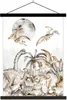 MuchoWow® Textilposter Dinosaurier - Dschungel Dekoration - Produktbild-Vorschau 1
