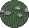 Close-up of water droplets on a green textured fabric. Anteprima dell’immagine prodotto