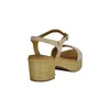 Unisa Plateau Sandaletten Damen 31383434383539 Beige 40 EU Produktbild-Vorschau 3