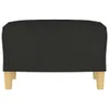 "2026 Promotion" Fußhocker Schwarz 60x50x41 cm Stoff - Produktbild-Vorschau 3