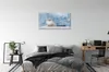 Glasbilder 120x60 Wandkunst Katze Winter Produktbild-Vorschau 3