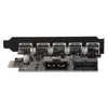 PCI-E na 5 portů USB3.0,Karta adaptéru,Karta adaptéru Náhled obrázku produktu 2