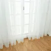 Moderner glänzender Stern transparent Tüll Voile Vorhang Produktbild-Vorschau 7