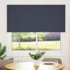 vidaXL Verdunkelungsrollo Marineblau 145x175 cm Stoffbreite Produktbild-Vorschau 1