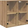 vidaXL Wandschrank 68 x 37 x 68,5 cm Holzwerkstoff Produktbild-Vorschau 1
