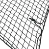 vidaXL Anhängernetz mit Gummiseil Schwarz 2,2x1,5 m PP Produktbild-Vorschau 2
