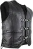 Herren Biker Lederweste Kutte chopper Weste Clubweste Produktbild-Vorschau 1