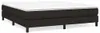 vidaXL Boxspringbettgestell Schwarz 160x200 cm Stoff Produktbild-Vorschau 1