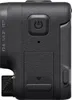 Close-up side view of a black action camera. Anteprima dell’immagine prodotto