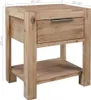 vidaXL Table de nuit avec tiroir 40x30x48 cm acacia massif Voir les images du produit 12