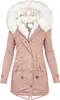 Winterjacke Damen Lang - Warmer Mantel mit Kapuze, Produktbild-Vorschau 1
