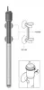 Diagram showing an aquarium heater and its mounting bracket. Anteprima dell’immagine prodotto