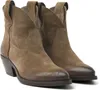 Lazamani Damen Westernstiefelette Hellbraun Rauleder Größe: Produktbild-Vorschau 9
