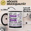 Meerschweinchenfreundin Tasse Geschenk Spruch Wer Will Produktbild-Vorschau 3