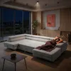 MUFFO Ecksofa U-Form WILD U Links mit Schlaffunktion Produktbild-Vorschau 2